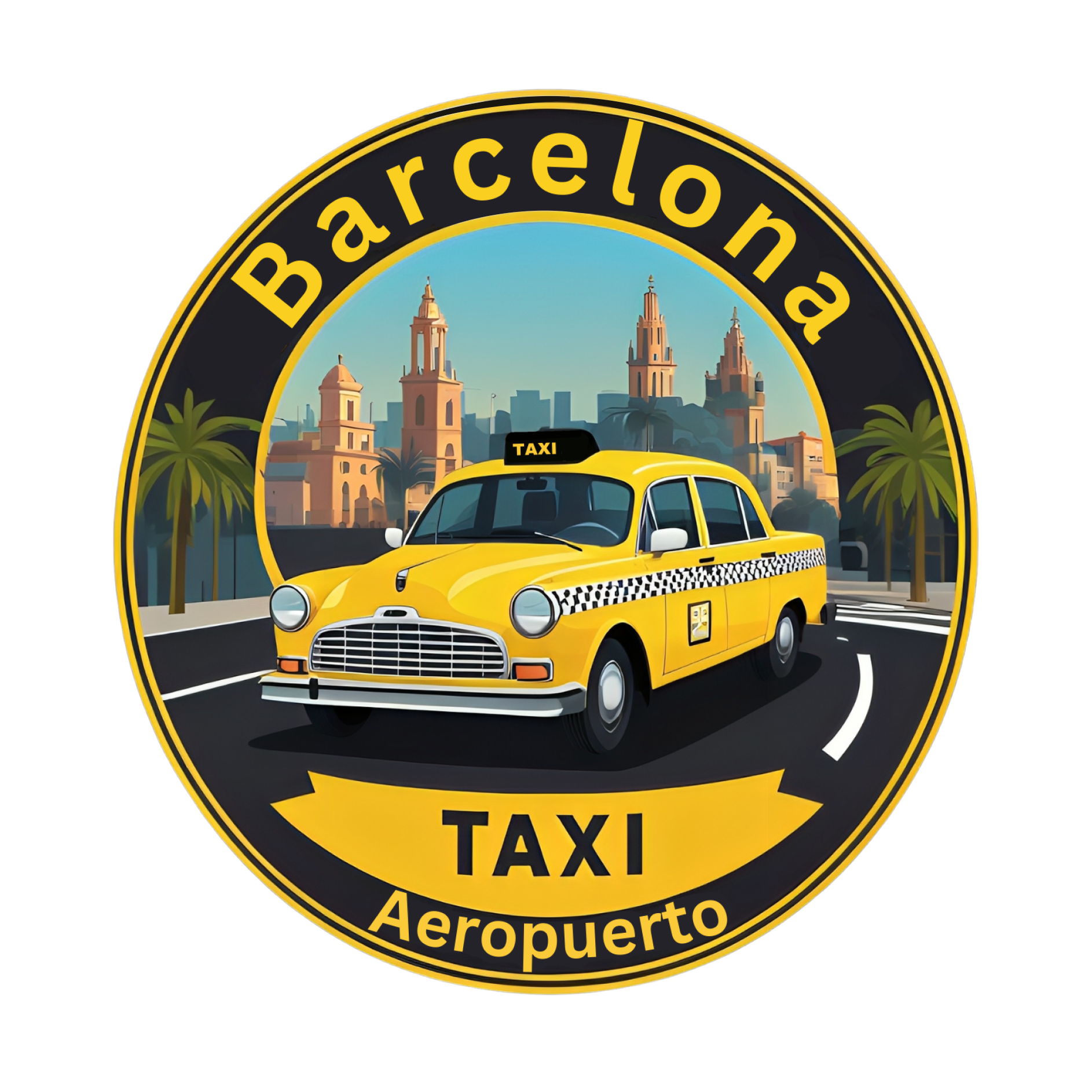 Barcelona Taxi Logo