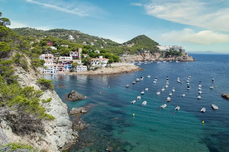 El nucli antic i la costa de Tossa de Mar
